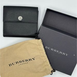 Authentic Burberry compact wallet